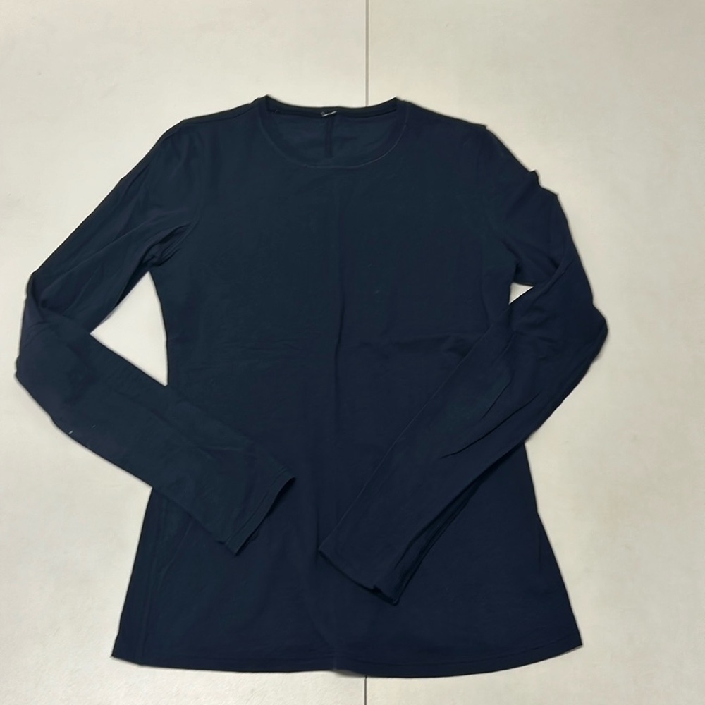 Lululemon Pima cotton long sleeve *navy